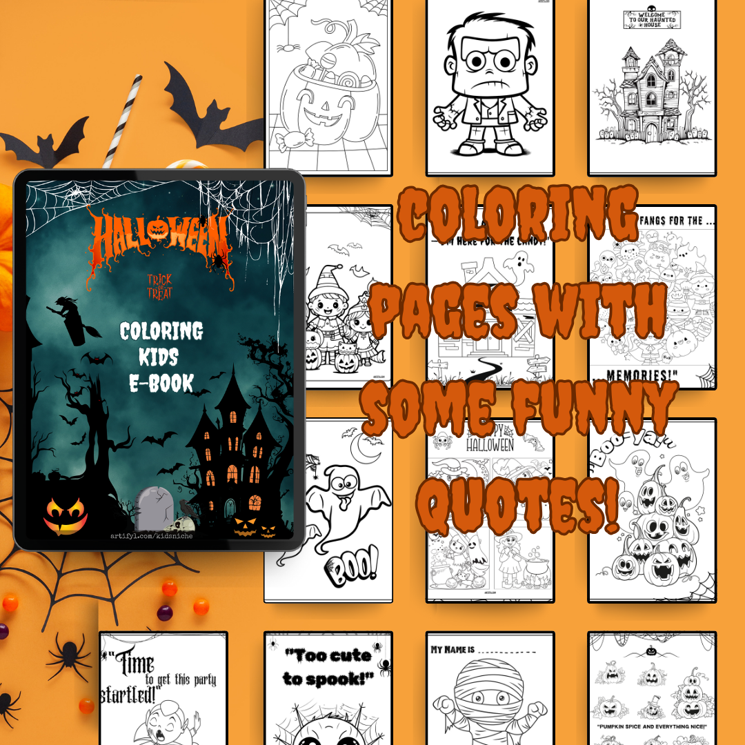 HALLOWEEN Busy Books, With MRR & PLR License